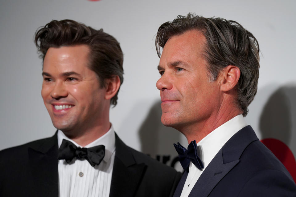 Andrew Rannells and Tuc Watkins