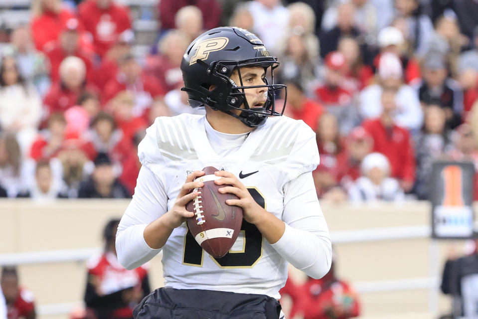 Purdue quarterback Aidan O'Connell