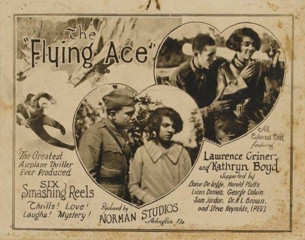 Jacksonville was a hub for filmmakers during the silent era. "The Flying Ace," made by the city's Norman Studios with an all-Black cast, was one the later ones made, coming out in 1926, the year before the Riverside Theatre opened for talkies.