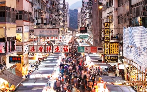 Ladies Market, Hong Kong - Credit: samxmeg/samxmeg