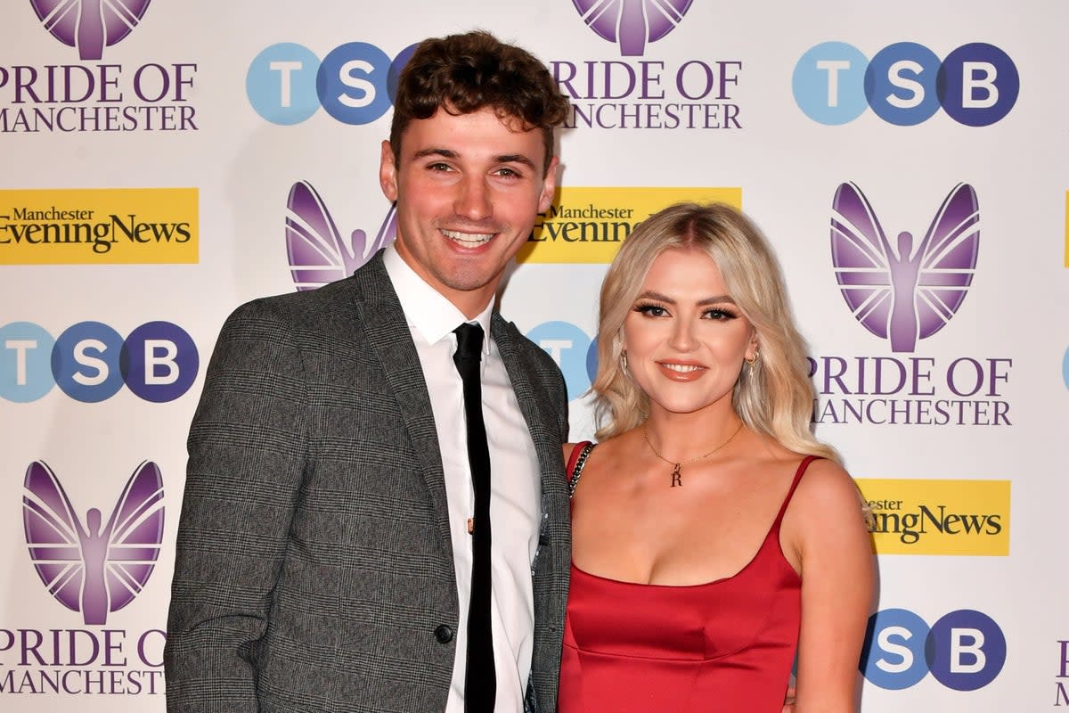 Lucy Fallon has confirmed that she is pregnant with her first child with Ryan Ledson  (Anthony Devlin/Getty Images)