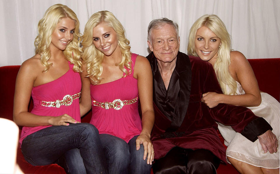 Hefner Hugh Girls Mansion Prty