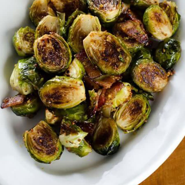 Bacon-Roasted Brussels Sprouts