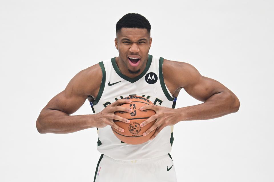 Giannis Antetokounmpo, a two-time NBA MVP and seven-time All-Star selection, is entering his 11th season with the Milwaukee Bucks.