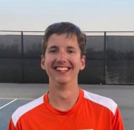 Cedar Rapids Prairie boys tennis player Anthony Schulte was voted the Des Moines Register's Iowa Ortho male Athlete of the Week for the week of April 15-21.