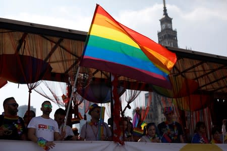 "Equality Parade" rally in support of the LGBT community in Warsaw