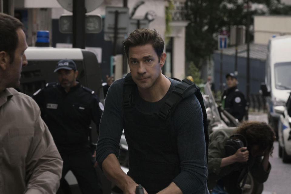 John Krasinski in “Tom Clancy’s Jack Ryan” - Credit: Jon Cournoyer / Amazon