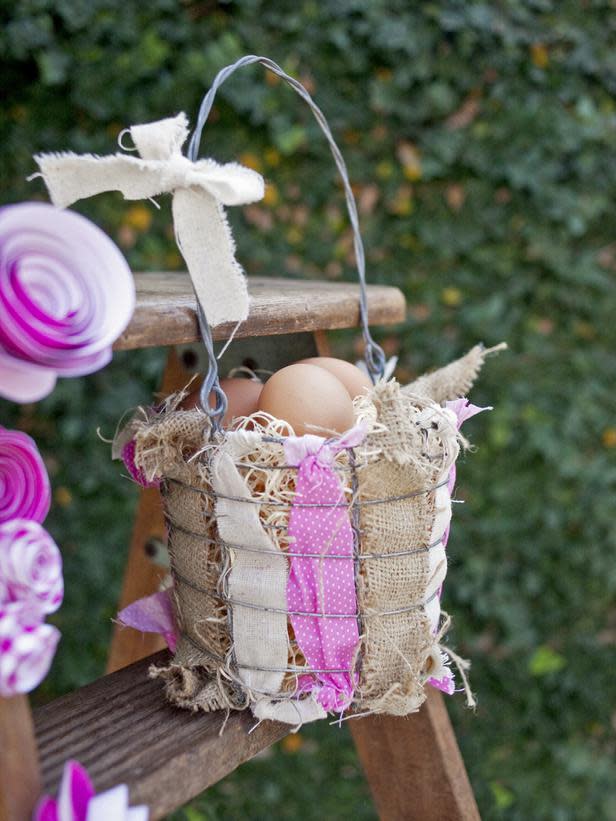 Rustic Wire Basket