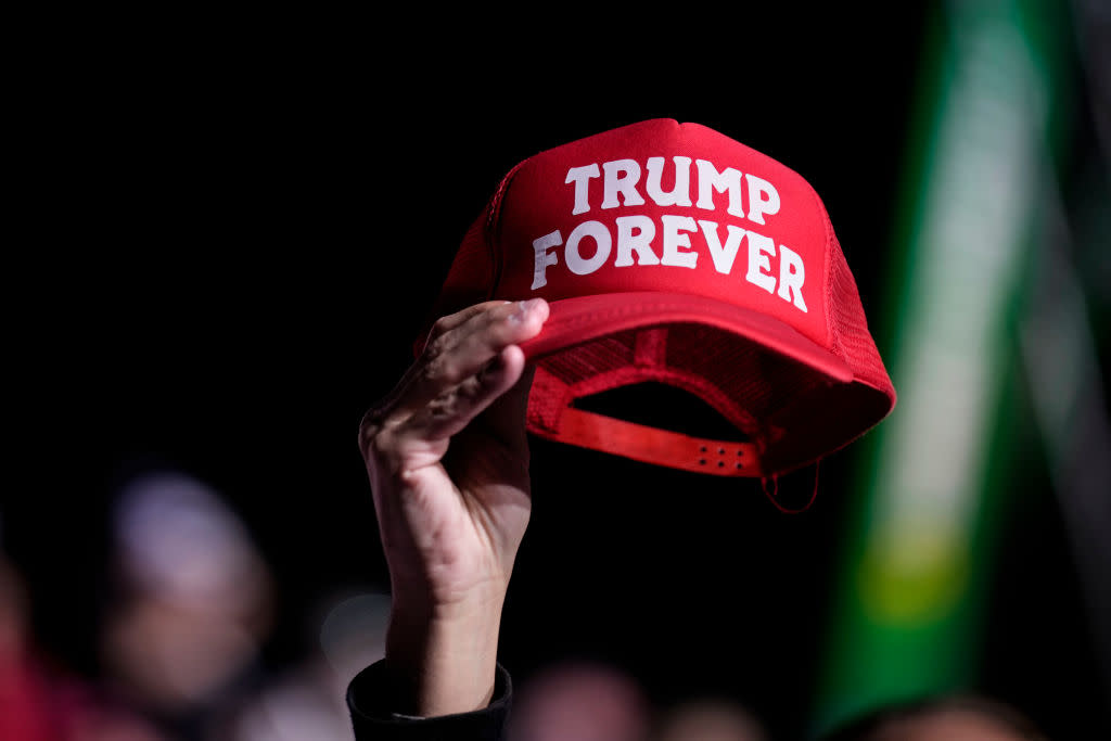 Former President Trump Holds Rally In Support Of Ohio Senate Candidate JD Vance