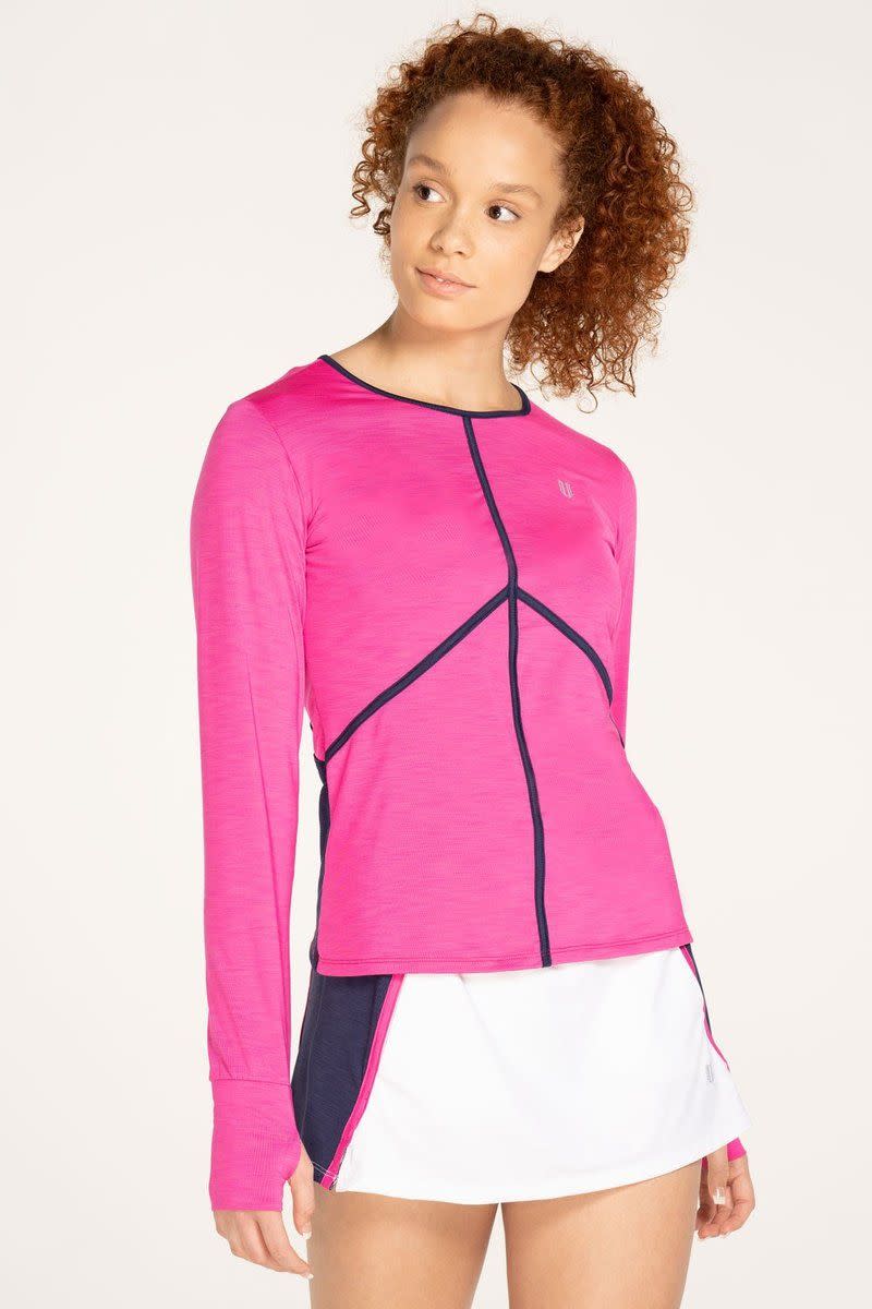 Victory Sunshirt In Hot Pink