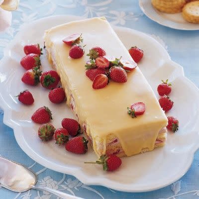 Strawberry Mousse Cake