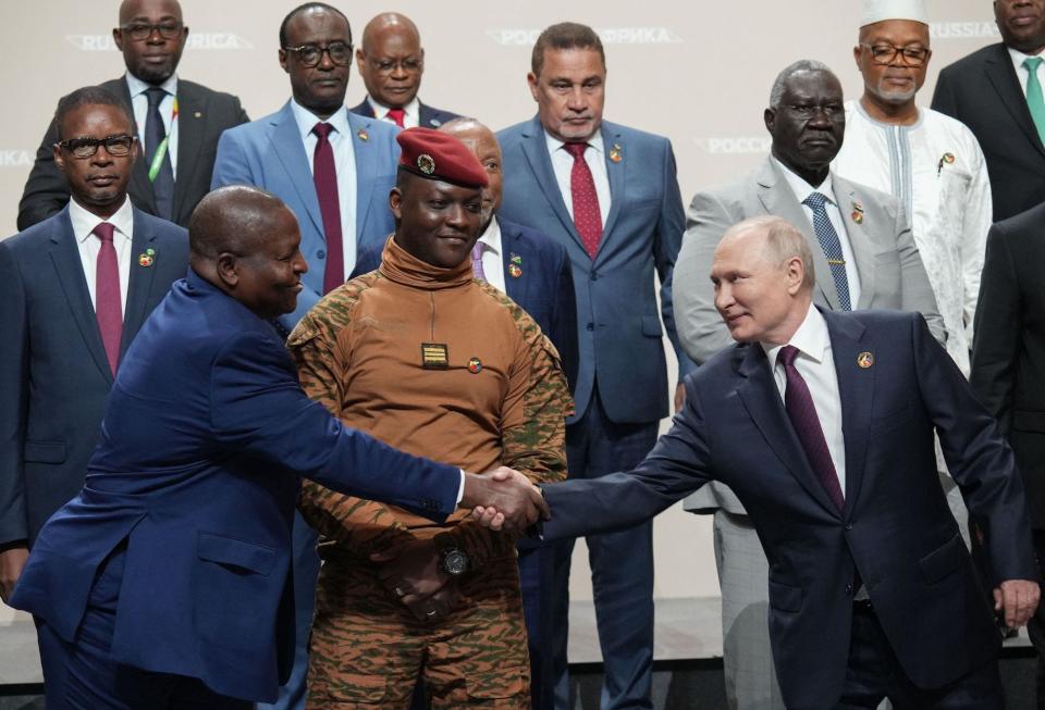 Russia Putin Africa