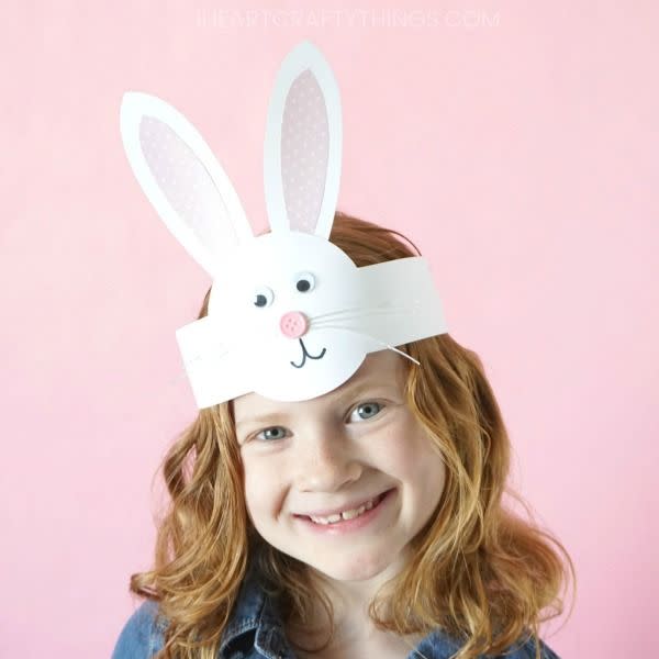 diy easter bunny headband easter craft kids