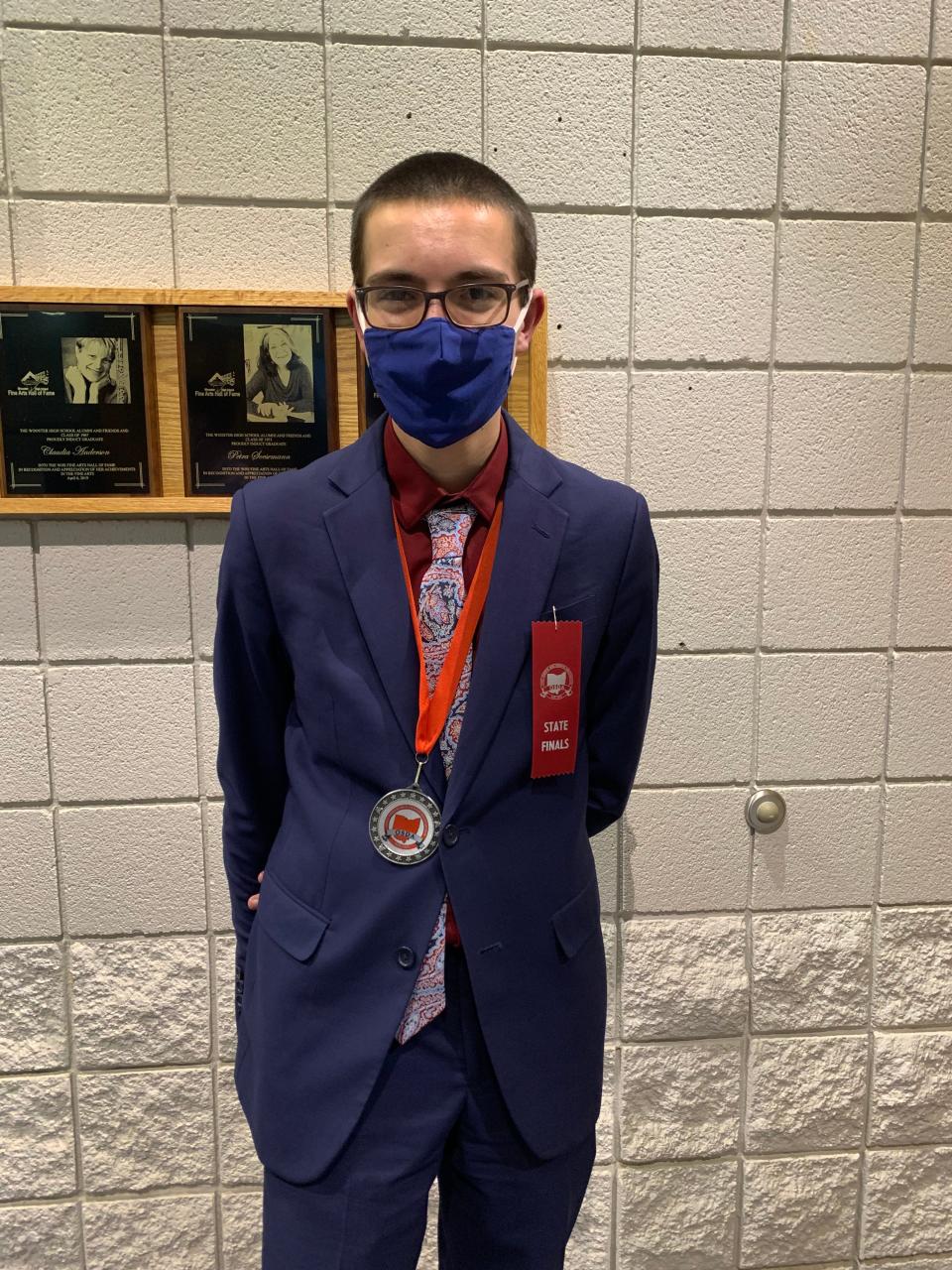 Jordan Schwartz of Alliance High School will compete in the National Speech and Debate Association Tournament in the Lincoln-Douglas Debate category.