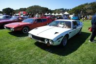 Lamborghini Espada. Designed by Marcello Gandini from Bertone, it sold over 1200 units, making it one of the most successful Lamborghini models at the time.