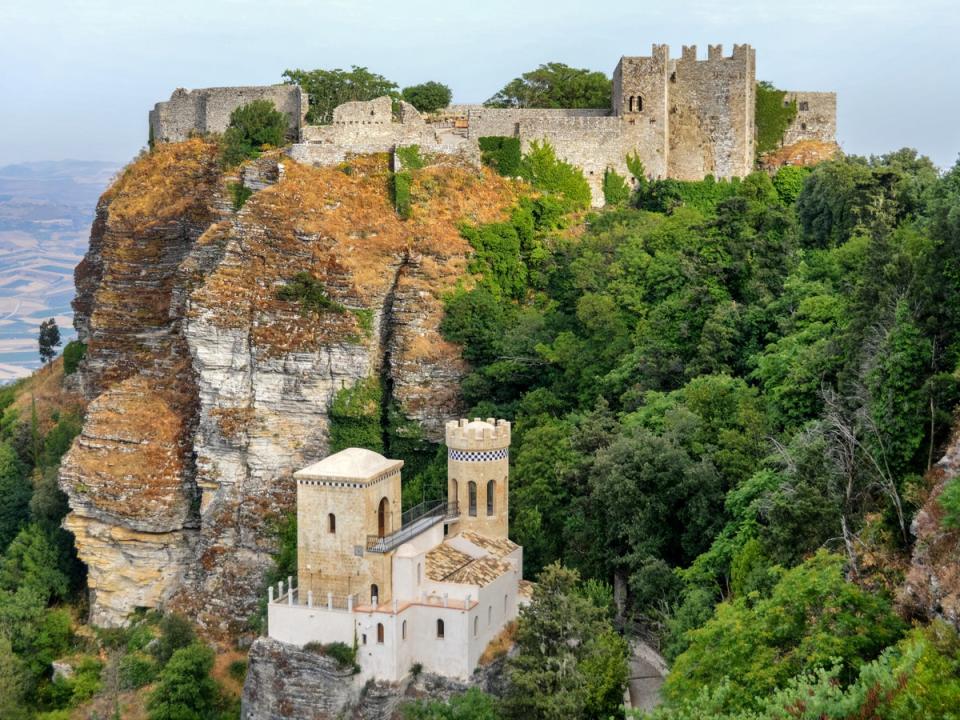 Set 750 metres above sea level, Erice offers breathtaking views (Getty/iStock)
