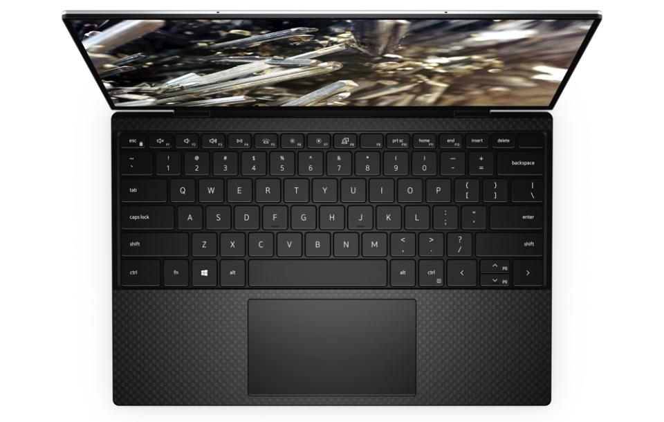 The updated XPS 13 has a wider keyboard than prior generations. (Image: Dell)