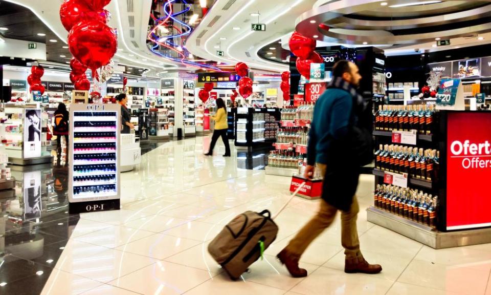 Duty Free Store at Madrid Airport