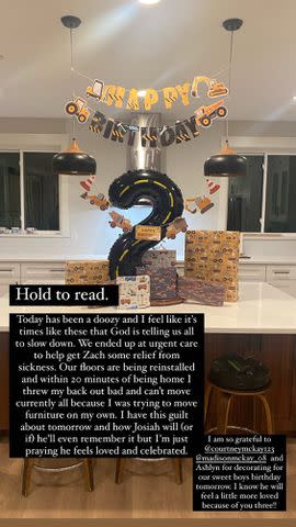 <p>Tori Roloff / Instagram</p> Tori Roloff celebrates son Josiah's 2nd birthday