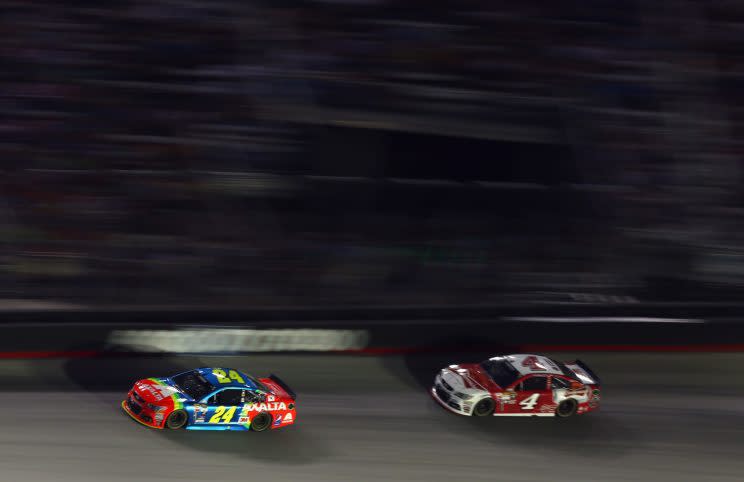 Jeff Gordon’s Bristol car in 2015. (Getty)