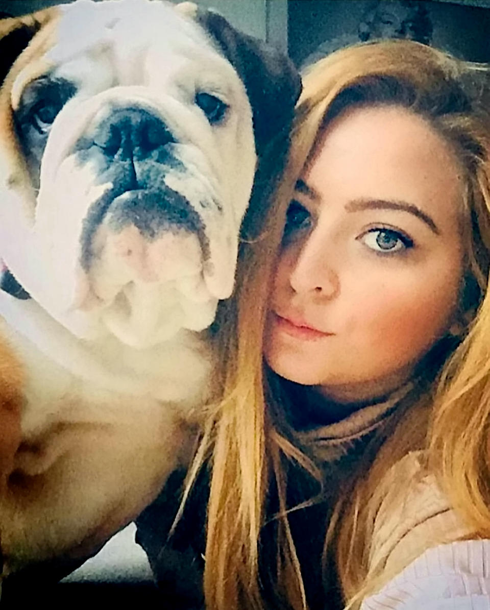 A British Bulldog that is obsessed with The Lion King has become a TikTok star after adorable videos of him watching the Disney movie racked up almost a million views. Owner Carly Pither, 33, is convinced one-year-old Bruce believes he is a lion after he first became transfixed by big cats in wildlife documentaries. So she thought she would try putting on The Lion King for him to watch and was left gobsmacked by his incredible response. The loveable pooch curls up quietly to watch the entire film "like a child" - up until the tear-jerking scene where [spoiler alert] Simba's dad Mufasa dies. At that point Bruce reacts in the same way every single time by jumping and "hopping around like a bunny" as well as barking at the TV.