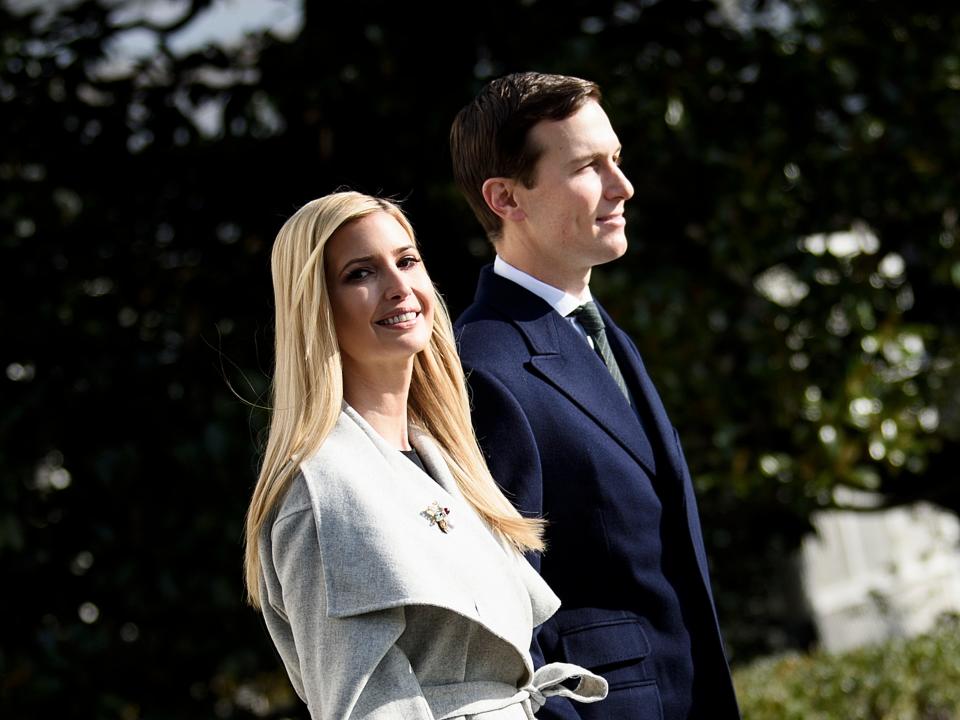 Ivanka Trump and Jared Kushner in 2018