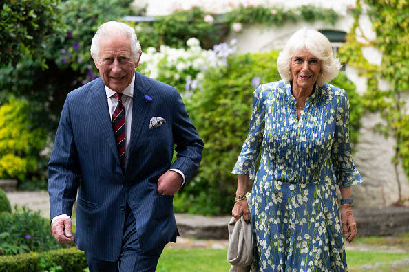 <div class="inline-image__caption"><p>Camilla, Duchess of Cornwall and Prince Charles, Prince of Wales arrive for an evening of music and drama, celebrating Welsh culture, and a diplomatic reception on July 5, 2022 at Llwynywermod, Myddfai, Llandovery, Carmarthenshire, Wales.</p></div> <div class="inline-image__credit">Kirsty O'Connor - WPA Pool/Getty Images</div>