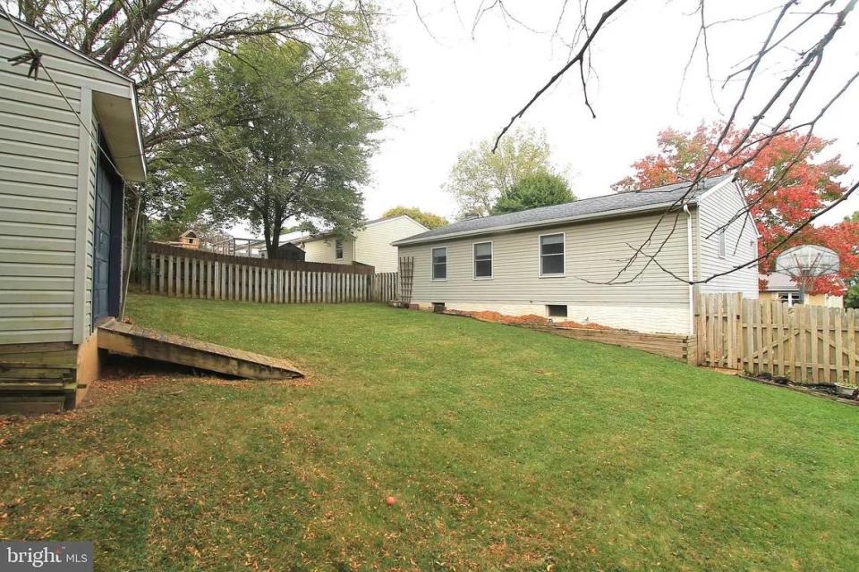 A look at the backyard at 2437 Buchenhorst Road in State College. Photo shared with permission from the home’s listing agent, Peter Chiarkas of Kissinger, Bigatel and Brower Realtors. Provided