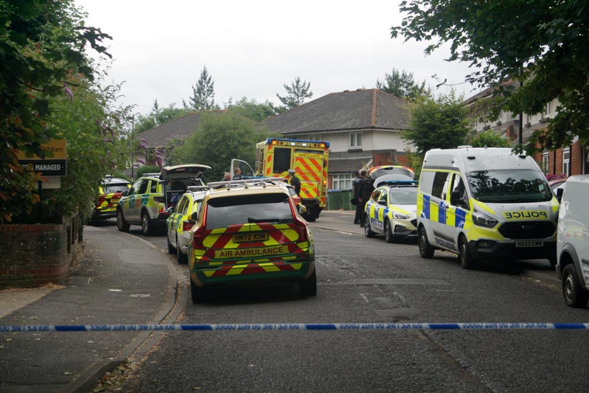 A man was rushed to hospital after an incident involving a knife in Westridge Road, Southampton <i>(Image: Newsquest)</i>