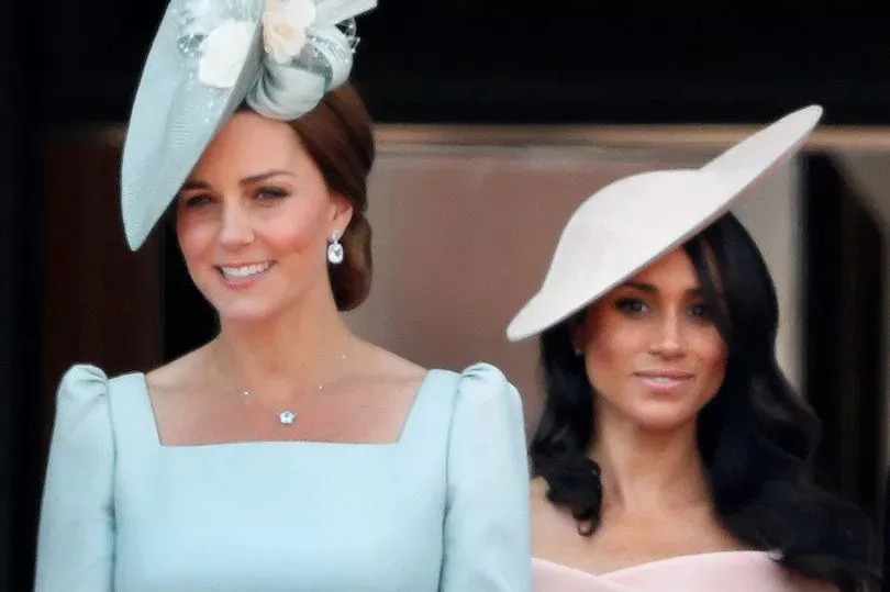 Kate Middleton and Meghan Markle