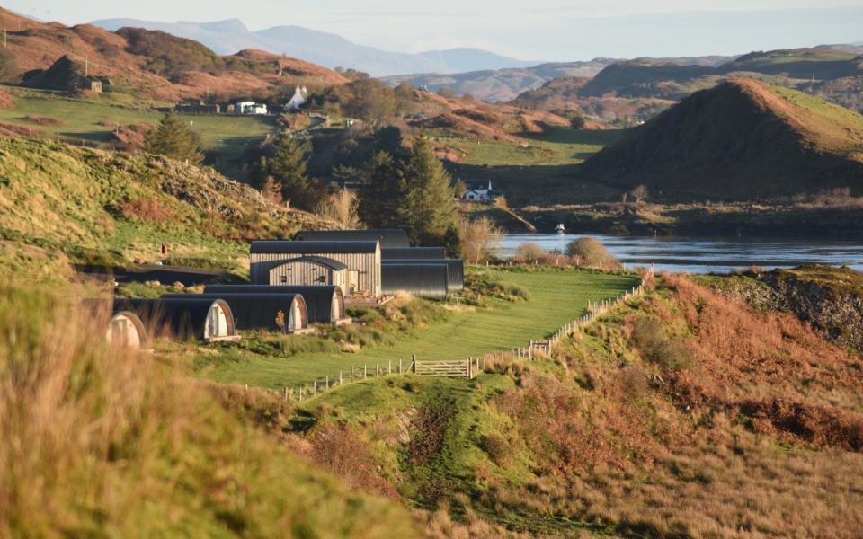 WildLuing accommodation in Luing, Scotland