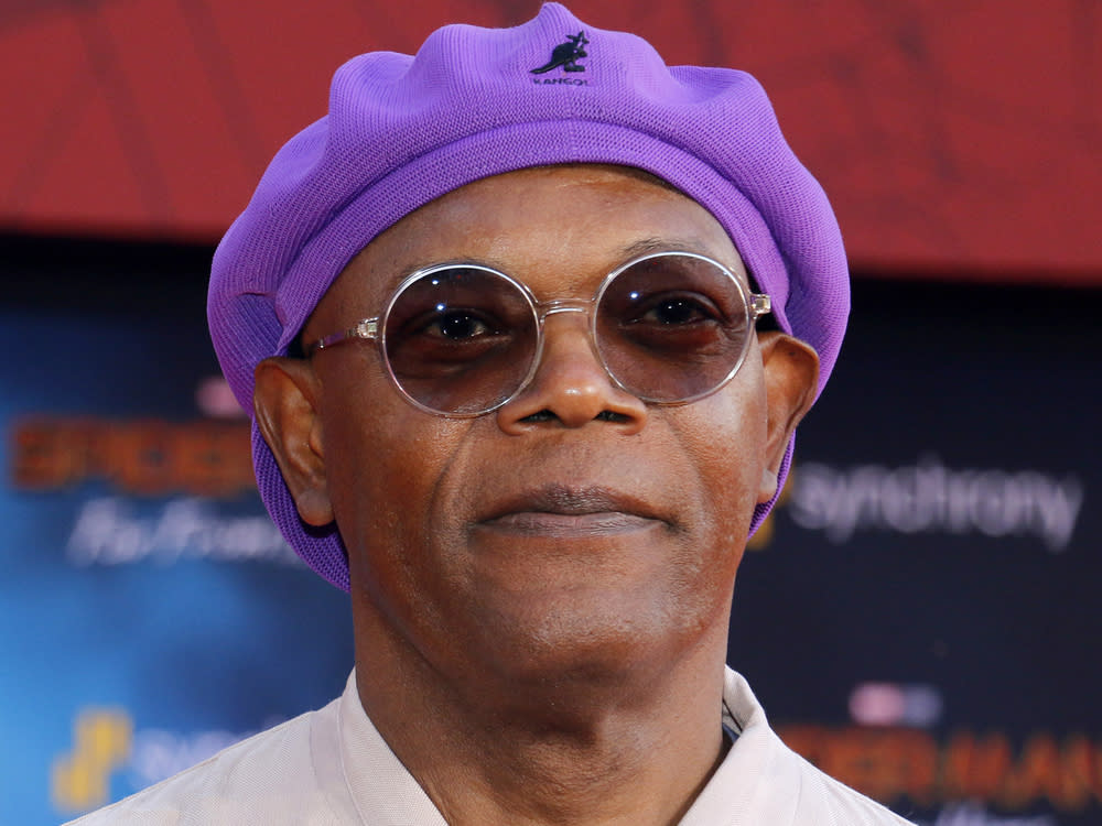 Samuel L. Jackson bei der Premiere von "Spider-Man: Far From Home" in Hollywood (Bild: Tinseltown/Shutterstock.com)