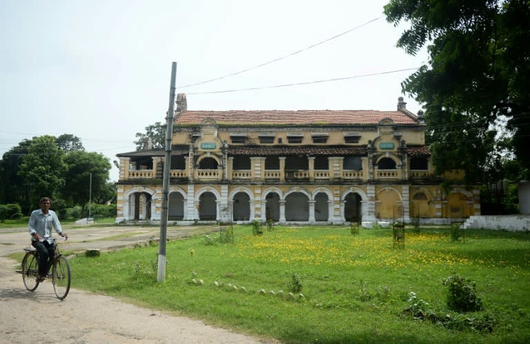 The yellow and white Victorian-era buildings will probably be demolished while the 500 cows face an uncertain future. 