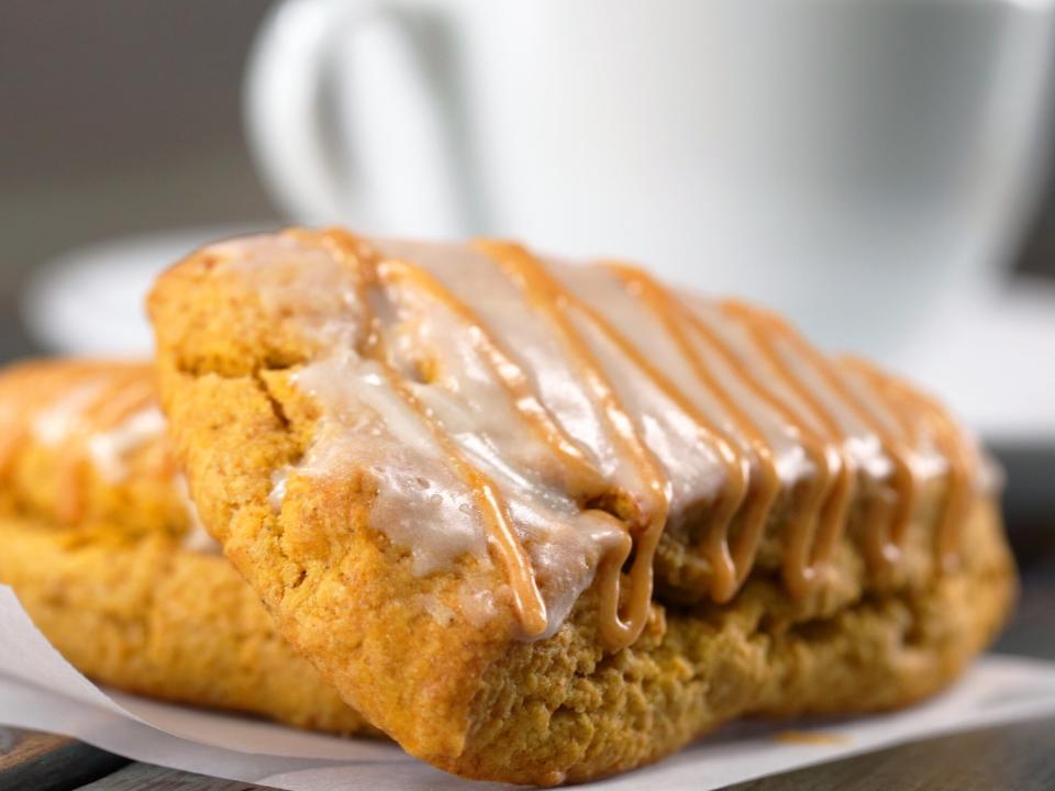 Copycat Starbucks Pumpkin Scones