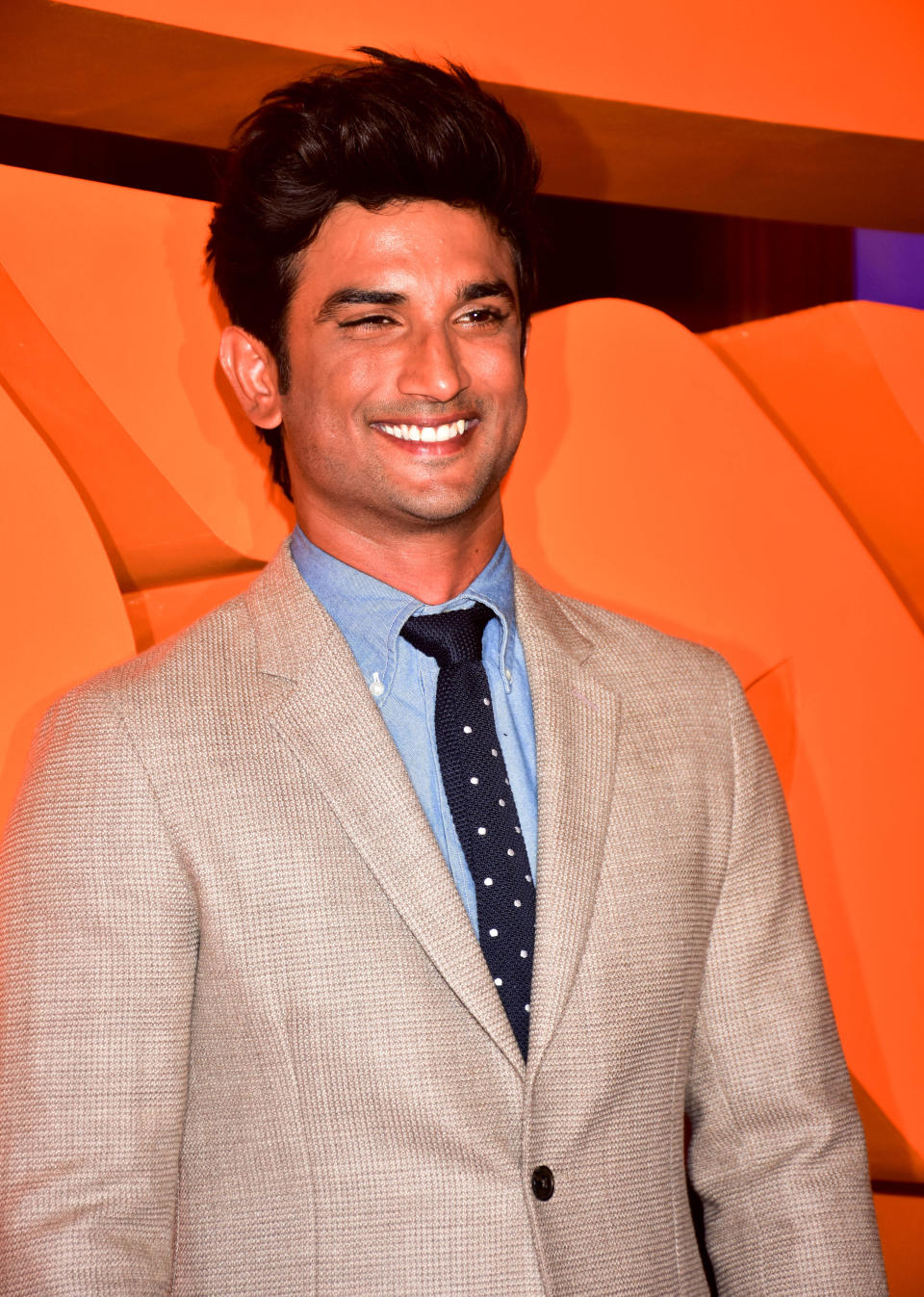 MUMBAI, INDIA - 2018/11/12: Actor Sushant Singh Rajput pose for photos on the trailer launch of his  upcoming film Kedarnath at hotel JW Marriott Juhu in Mumbai. (Photo by Azhar Khan/SOPA Images/LightRocket via Getty Images)