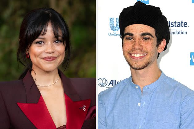 Jenna Ortega and Cameron Boyce