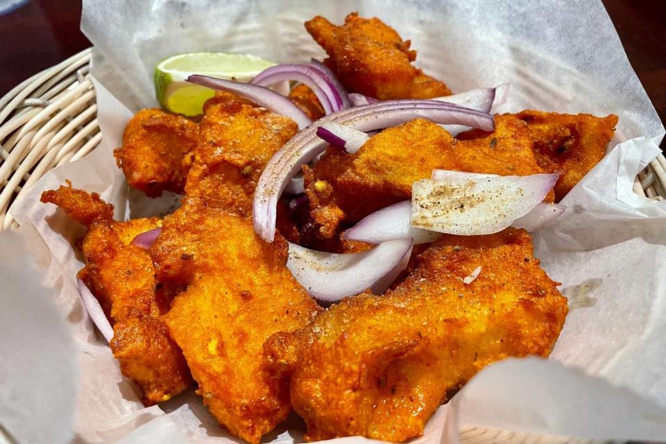 Chaat Bistro’s fish pakora is well worth ordering when in Delta Shores South.