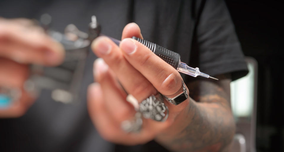 The NSW tattoo artist was arrested at his Terrigal home on Monday. Source: Getty (file image)