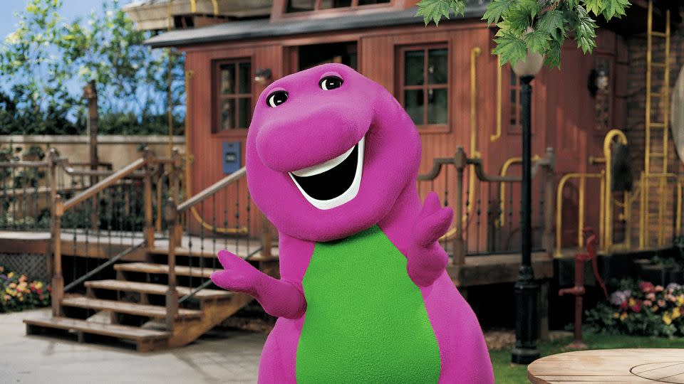 BARNEY AND FRIENDS, Barney the dinosaur, 1992- (c)Hit Entertainment. - Everett Collection