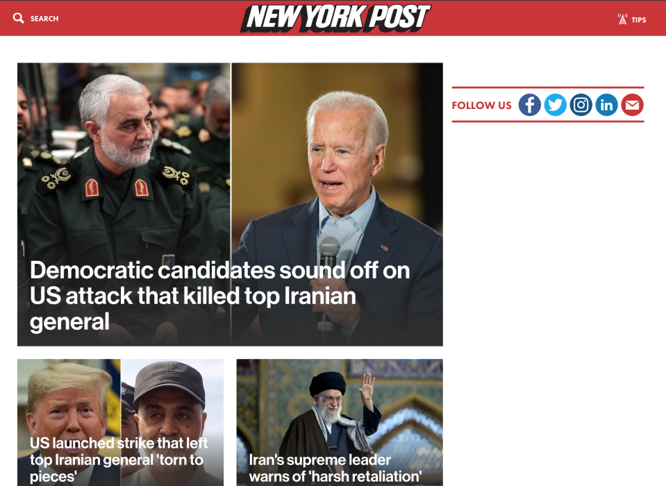 Iran general headlines