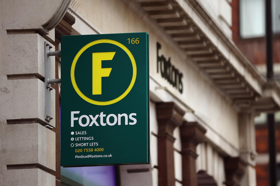 A general view of a Foxtons estate agent in the Pimlico area on June 11, 2013 in London, England. Photo: Dan Kitwood/Getty Images