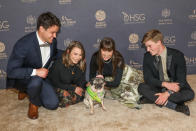 <p>Grace, who Irwin shares with husband Chandler Powell, had a Doug the Pug-themed birthday party. </p> <p>“Garden party with our birthday girl. 💛” Irwin captioned the post <a href="https://www.sheknows.com/parenting/articles/2742330/bindi-irwin-daughter-grace-warrior-disney-cottagecore-birthday-party/" rel="nofollow noopener" target="_blank" data-ylk="slk:on Instagram;elm:context_link;itc:0" class="link ">on Instagram</a>, which included the picture that would go on to be the <em>Crikey! Magazine </em>cover. It also included a picture of Grace putting on a Doug The Pug party hat. </p> <p>The famous pup commented, “Happy Birthday Grace!! Love, Doug Pug 🐶.” So sweet! </p>