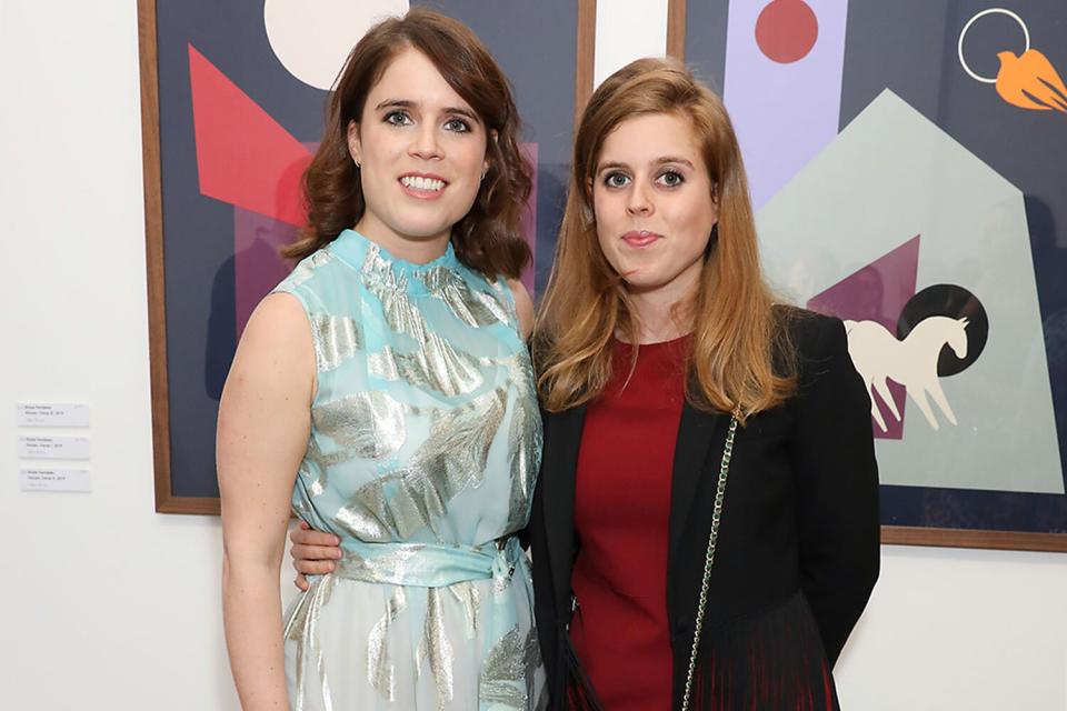 Princess Eugenie and HRH Princess Beatrice