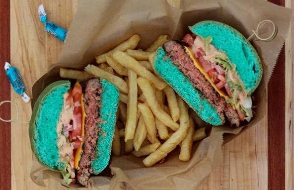 The Jaguars will be selling this teal cheeseburger during the playoffs. (Twitter/@WillBrinson)