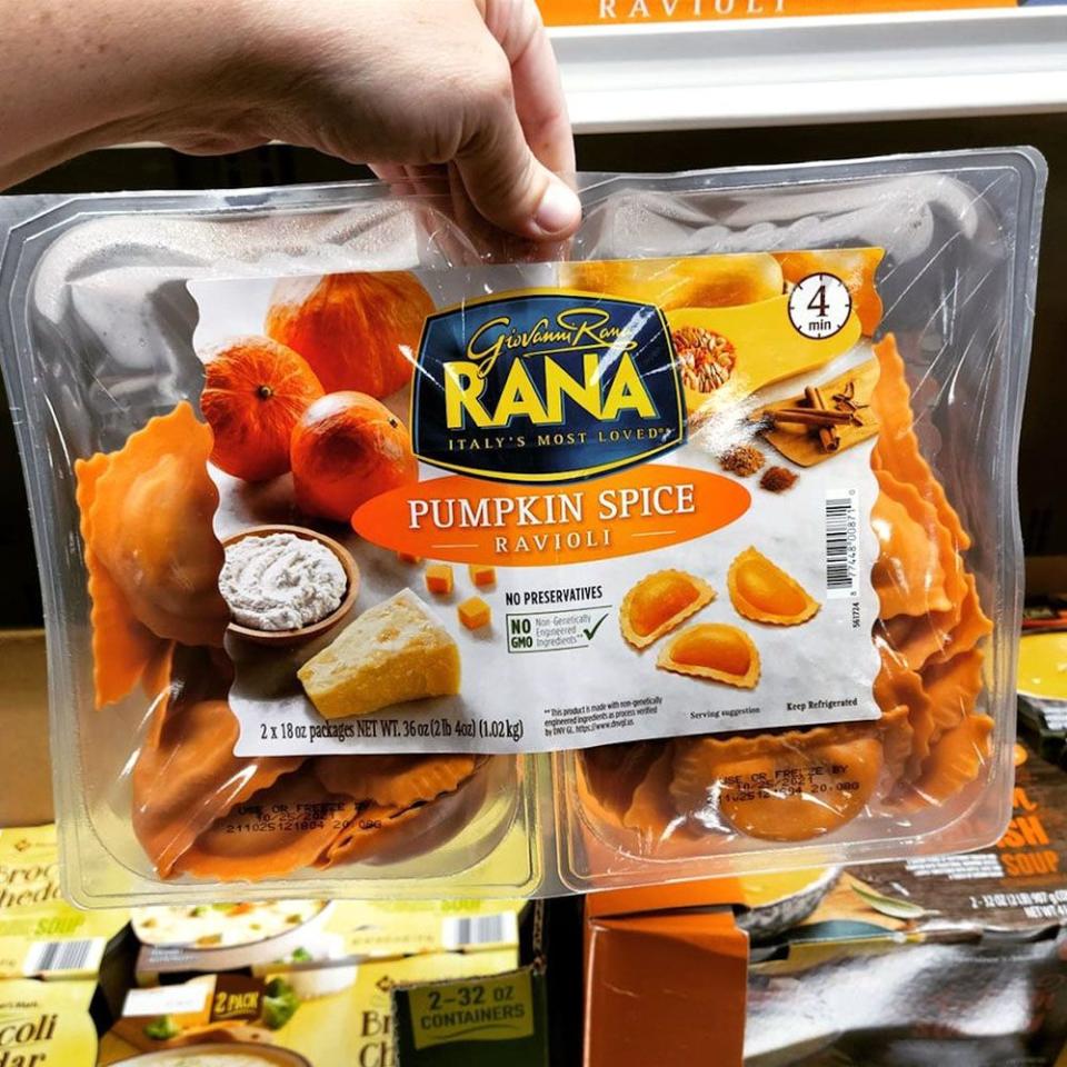 Giovanni Rana Pumpkin Spice Ravioli