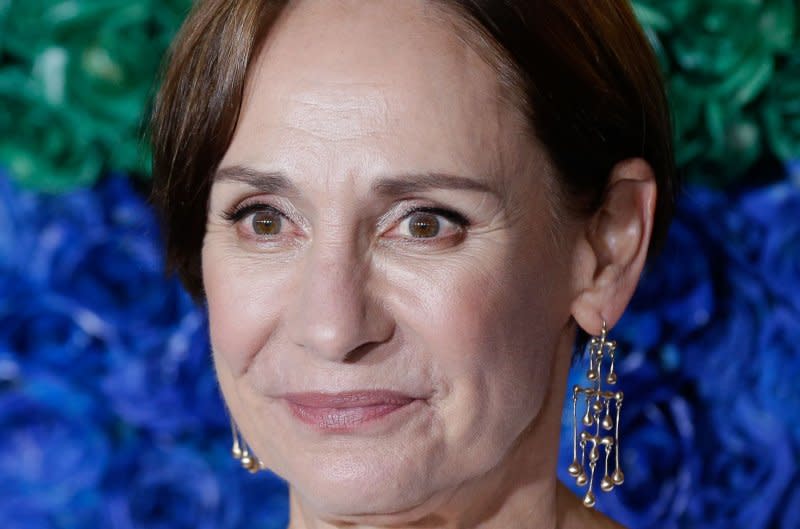 Laurie Metcalf arrives on the red carpet at the Tony Awards at Radio City Music Hall in 2019 in New York City. File Photo by John Angelillo/UPI