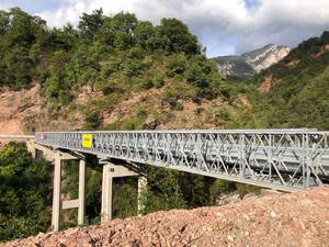 Acrow Bridge, Ton, Northern Italy