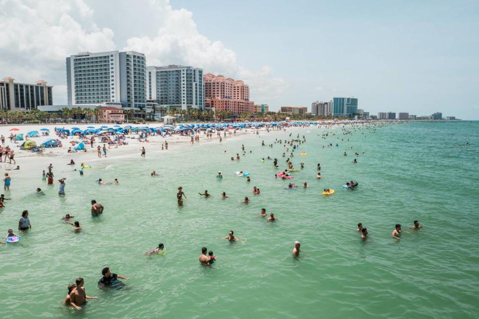 Clearwater Beach was among the 10 most popular Florida beaches in an analysis of Google searches by Holidu.com.