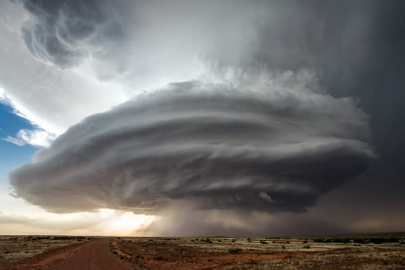 ufo shaped storm in roswell