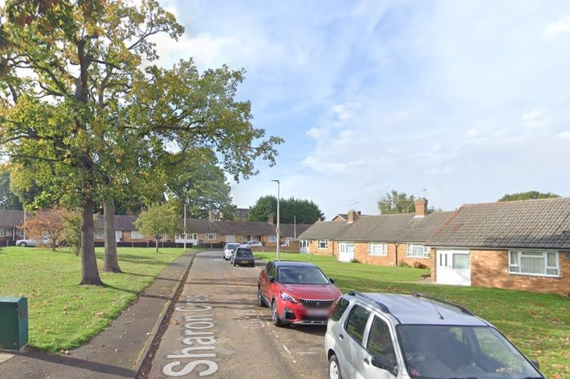 Crews from Kent Fire and Rescue Service were called to the scene in Sharon Crescent, Walderslade on Monday evening (June 10).